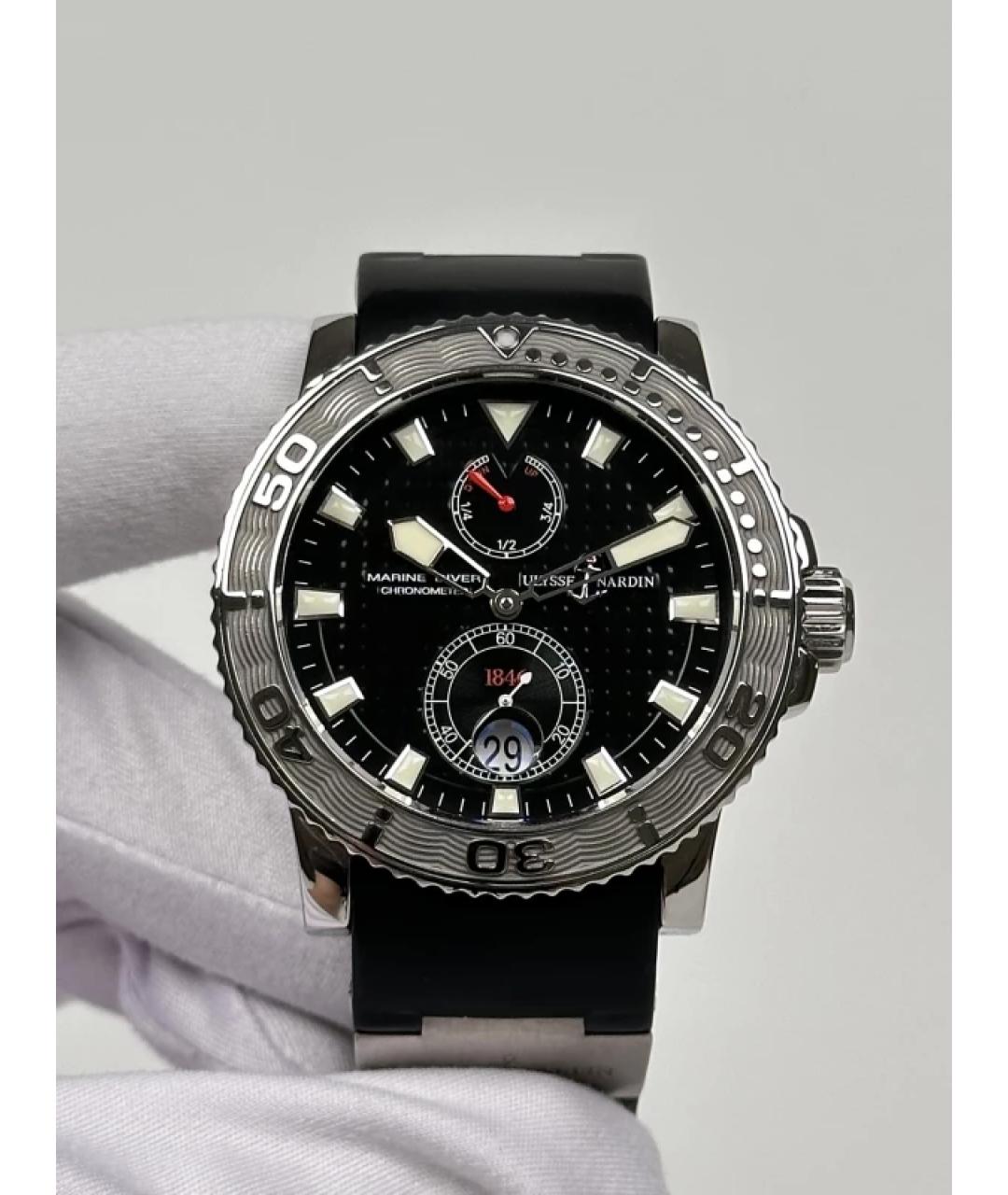 Ulysse Nardin Черные часы, фото 2