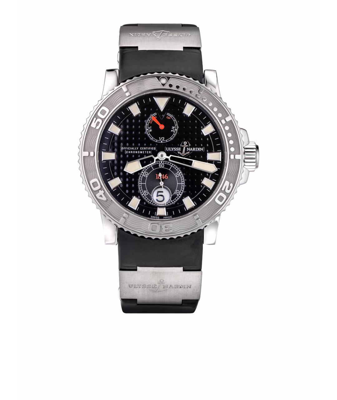 Ulysse Nardin Черные часы, фото 1