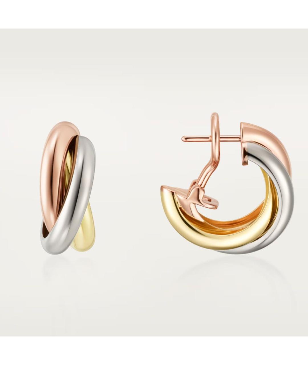 CARTIER Серьги из розового золота, фото 3
