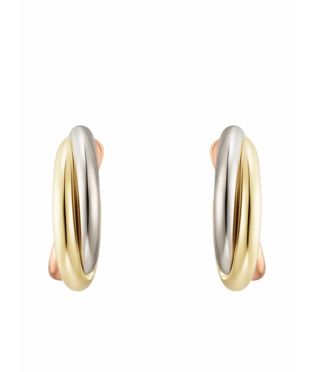 CARTIER Мульти серьги из белого золота, фото 1