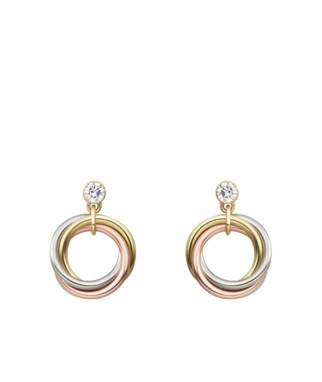 CARTIER Мульти серьги из желтого золота, фото 1