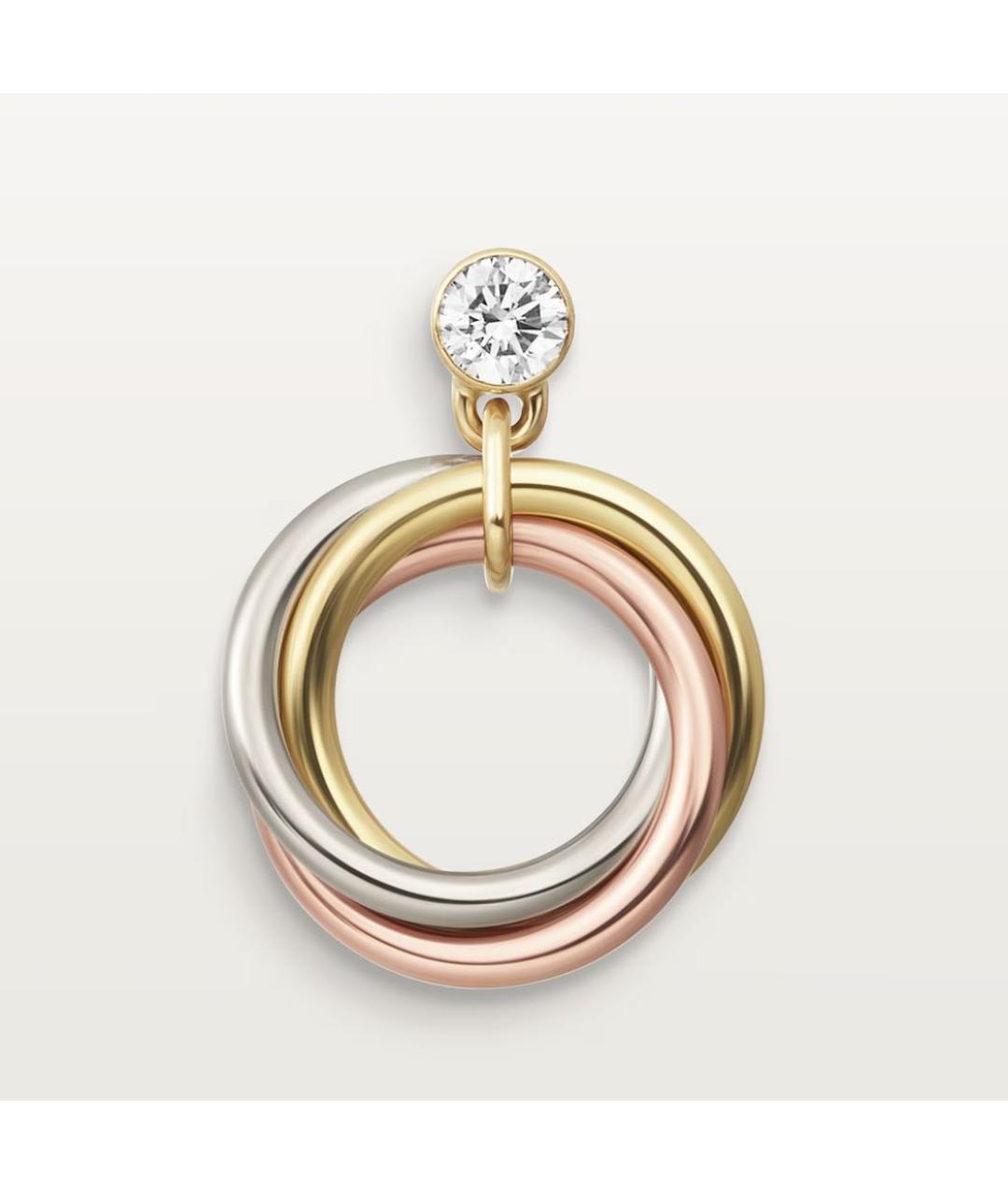 CARTIER Мульти серьги из желтого золота, фото 5