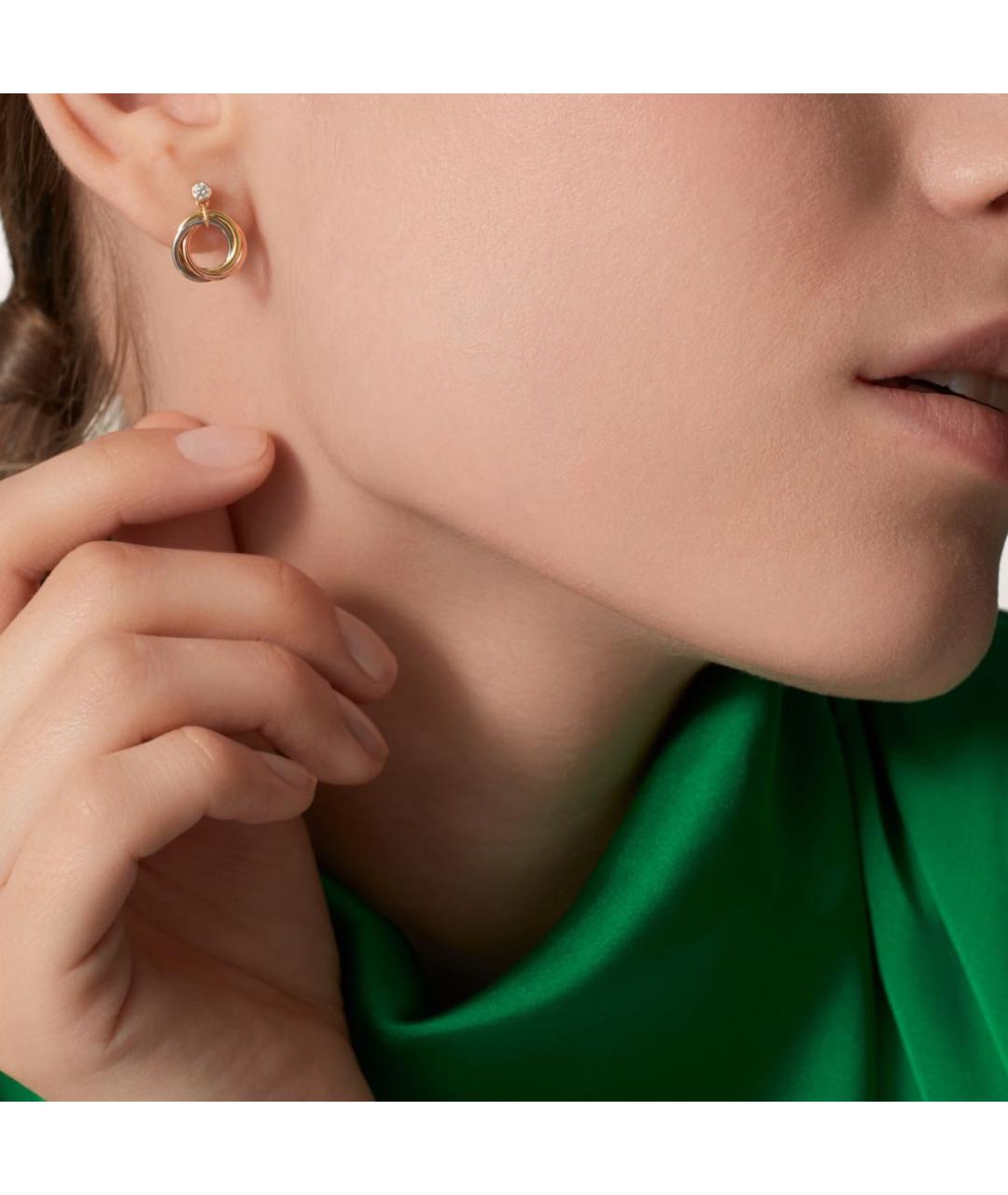CARTIER Мульти серьги из желтого золота, фото 2