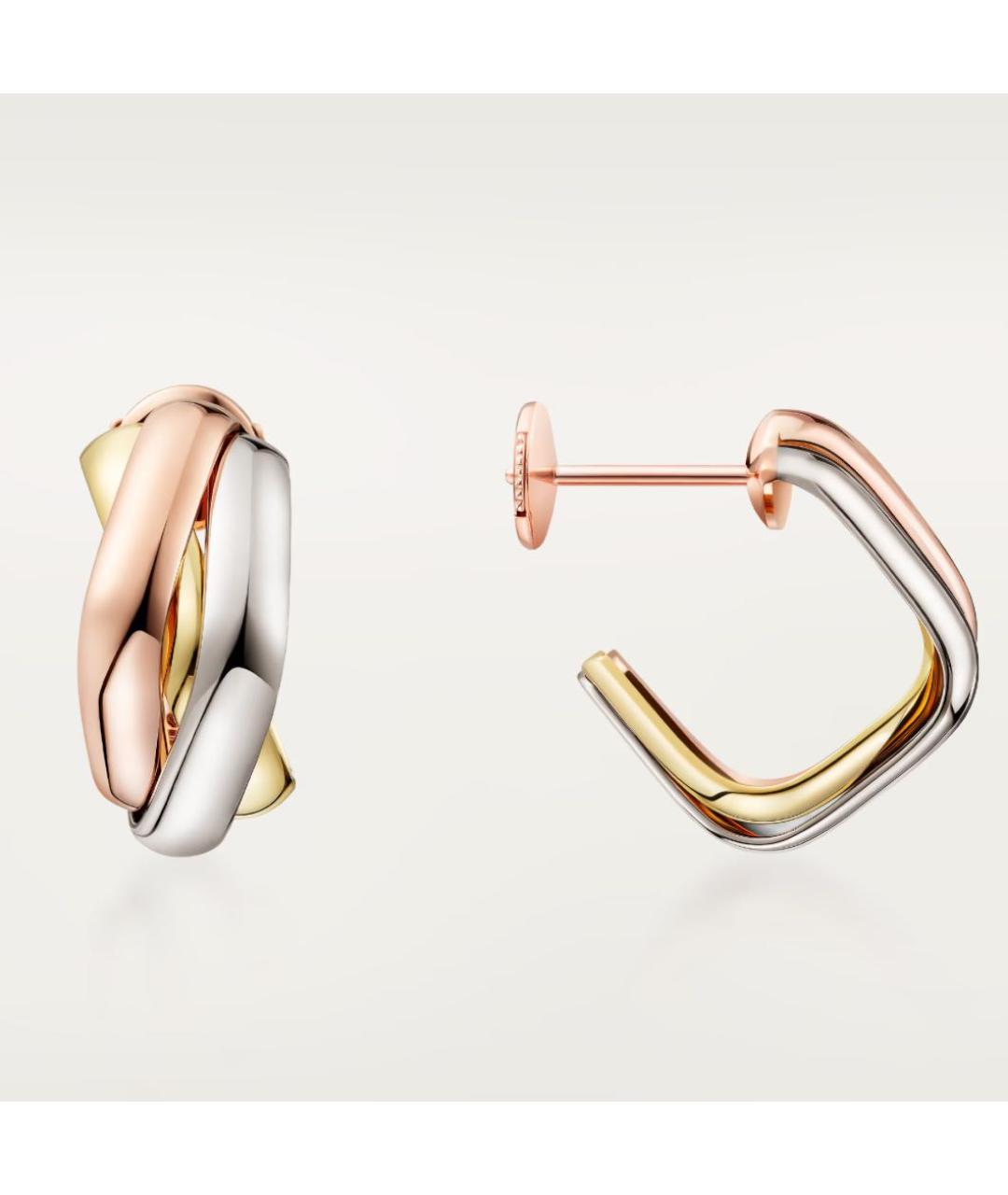 CARTIER Мульти серьги из розового золота, фото 5