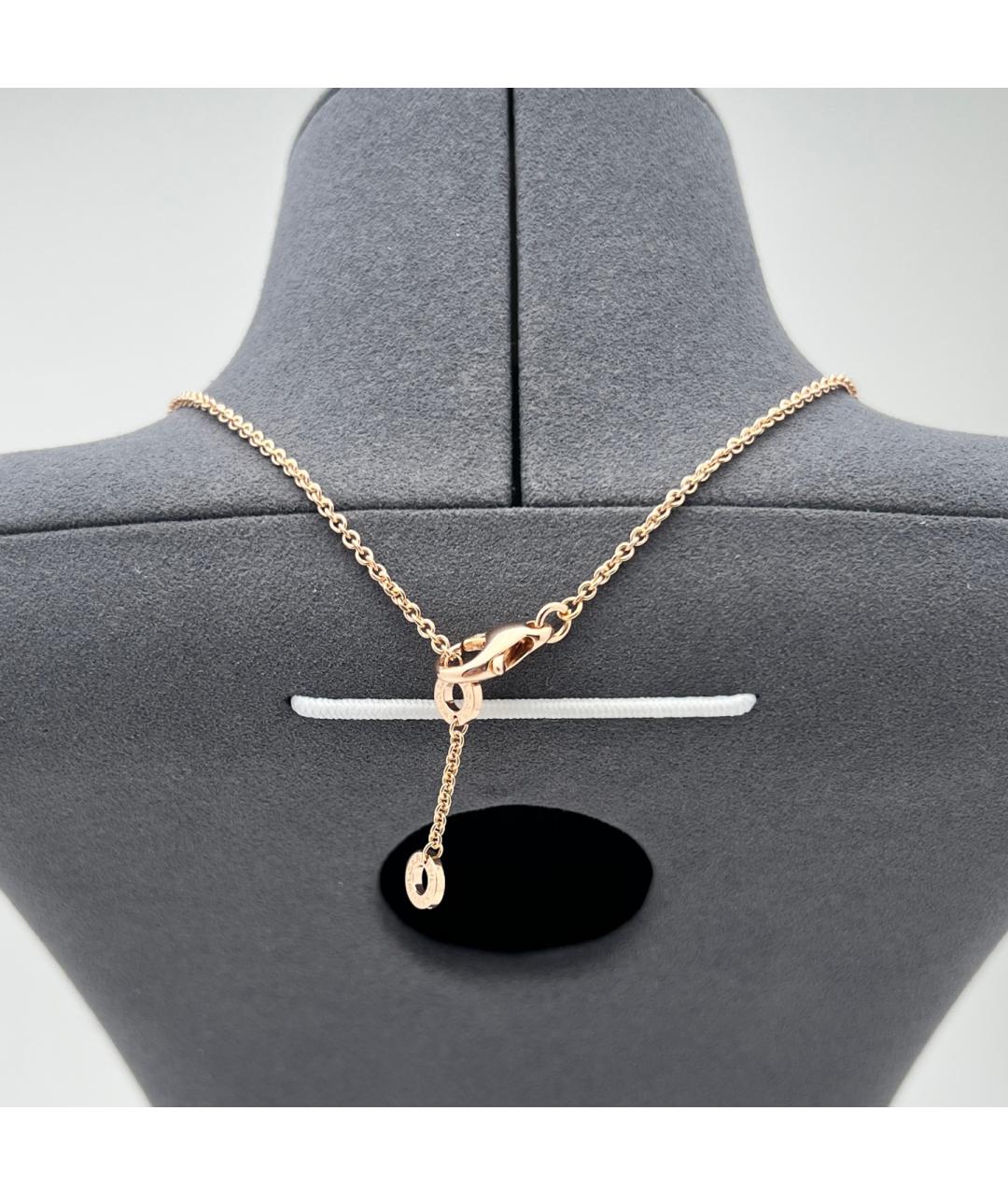 BVLGARI Золотое колье из розового золота, фото 4