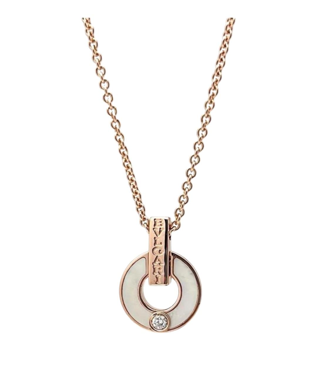BVLGARI Золотое колье из розового золота, фото 1