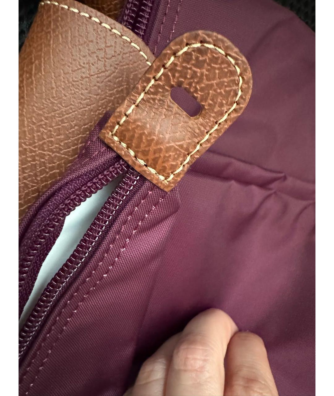 LONGCHAMP Фиолетовая дорожная/спортивная сумка, фото 8