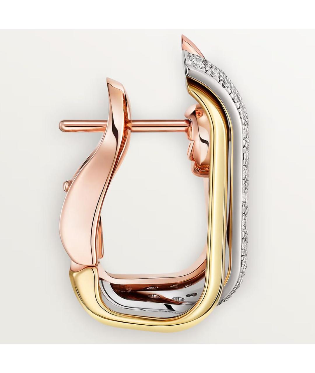 CARTIER Мульти серьги из розового золота, фото 6