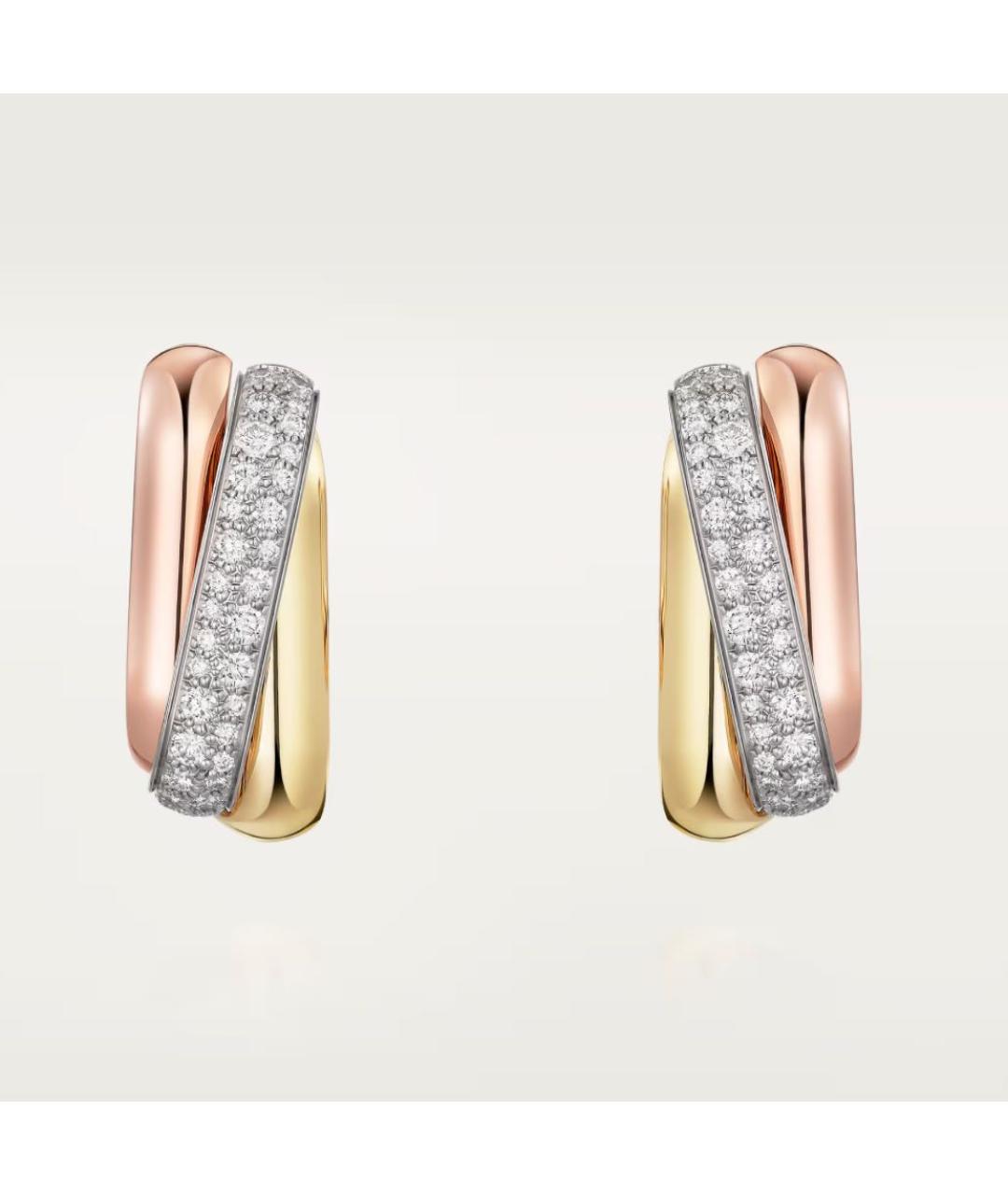 CARTIER Мульти серьги из розового золота, фото 8