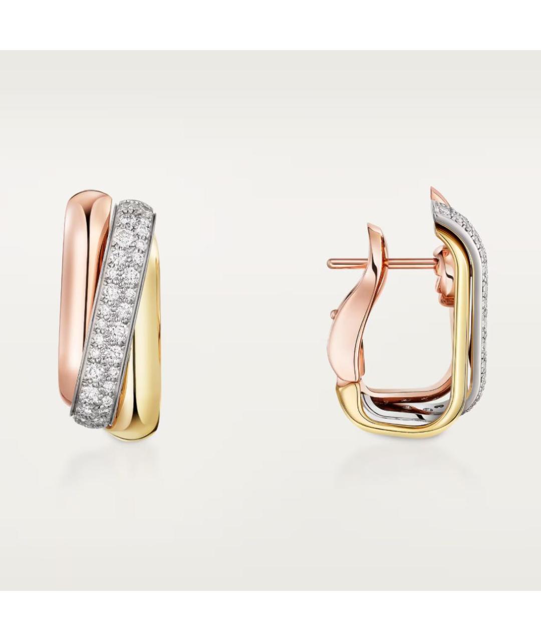 CARTIER Мульти серьги из розового золота, фото 5