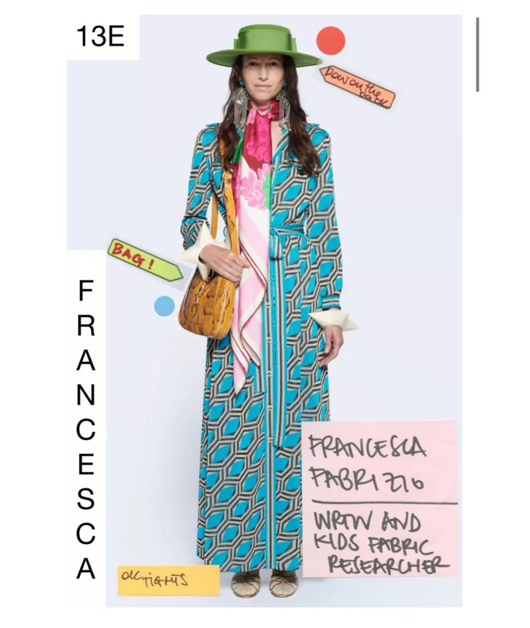 GUCCI Бирюзовое вискозное коктейльное платье, фото 2
