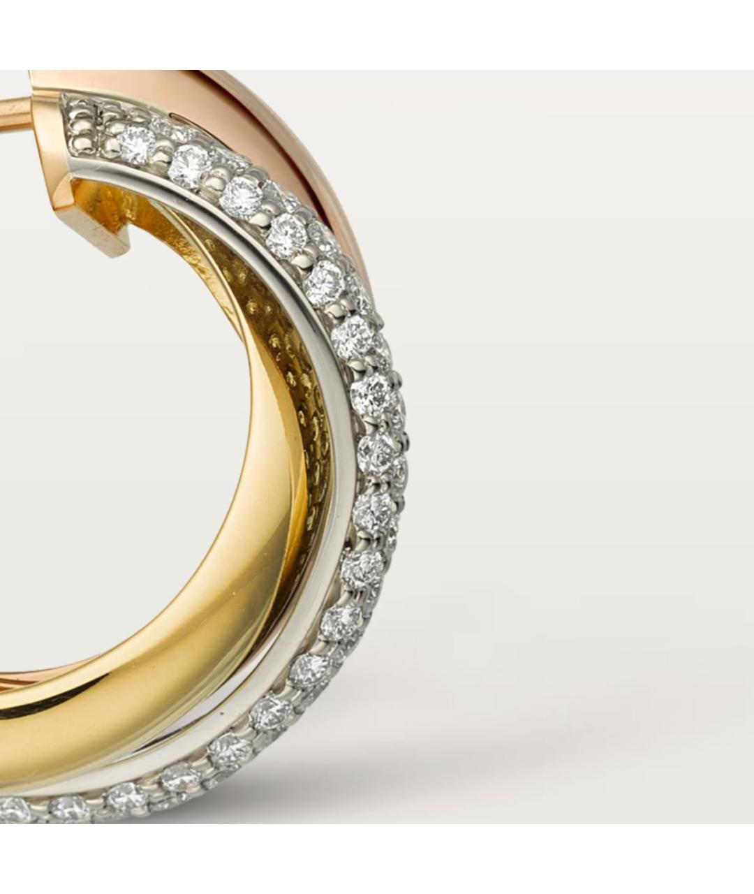 CARTIER Мульти серьги из розового золота, фото 4
