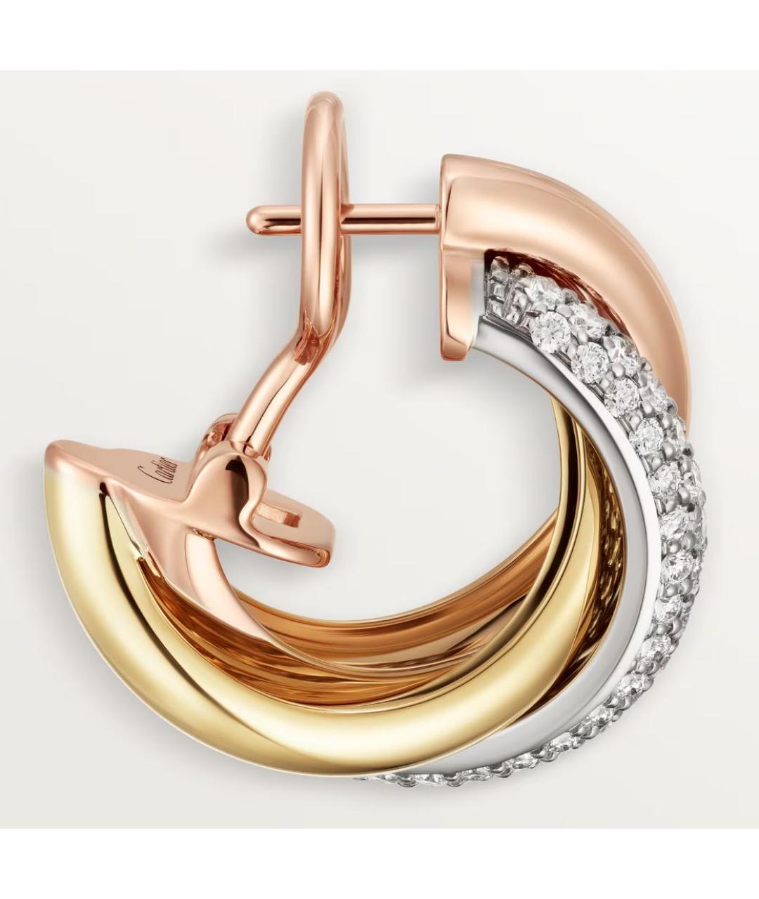 CARTIER Мульти серьги из розового золота, фото 5