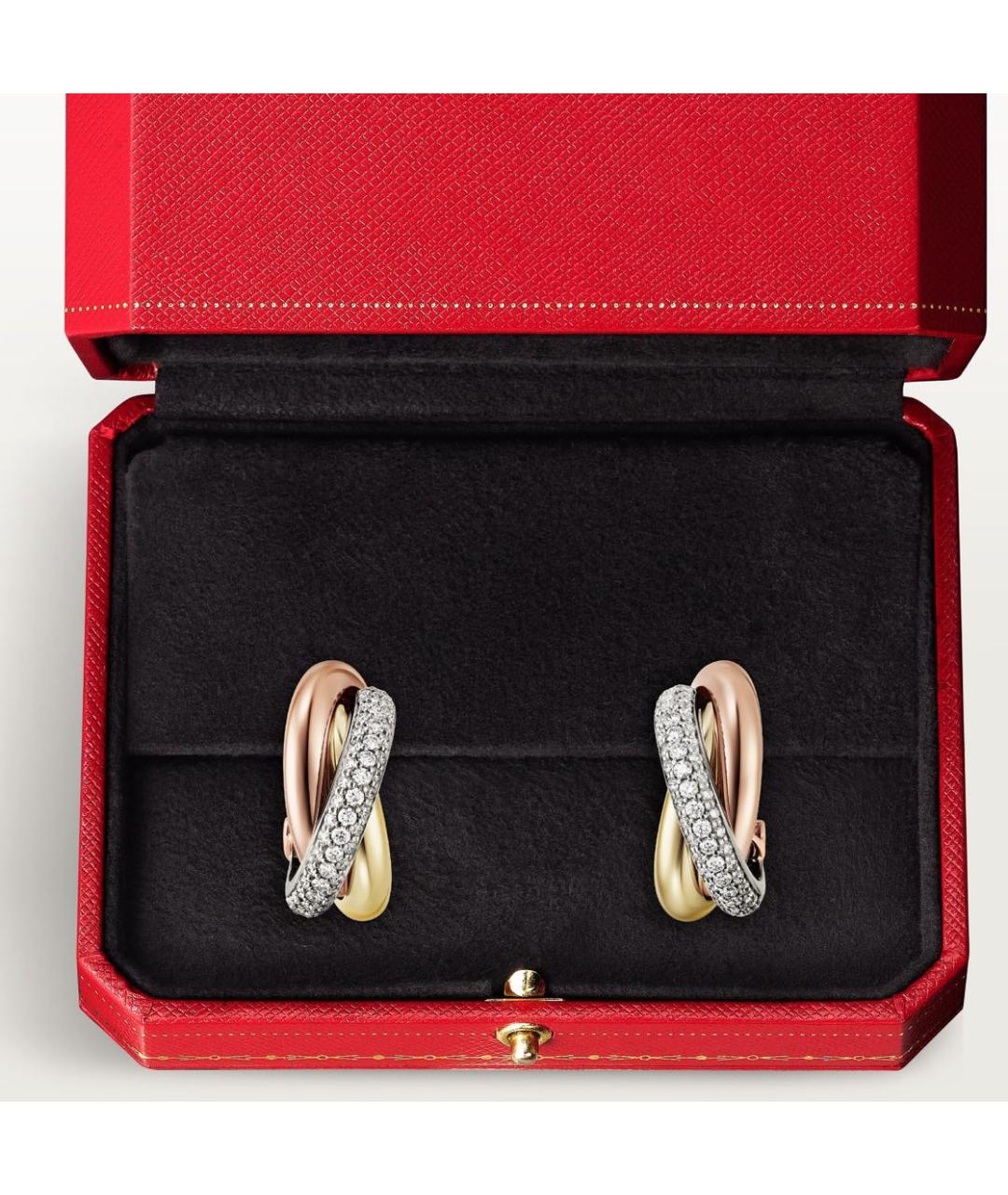 CARTIER Мульти серьги из розового золота, фото 7