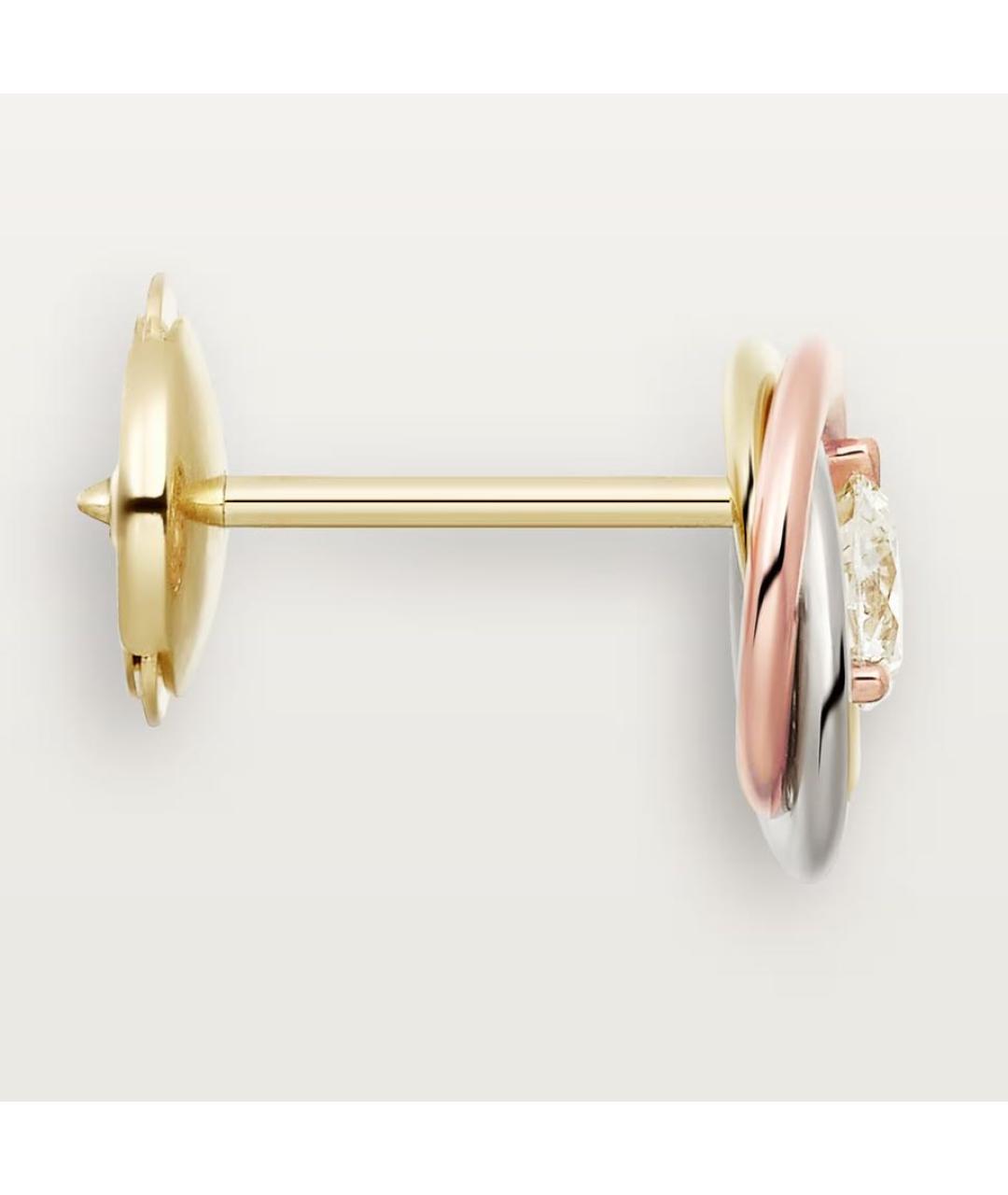 CARTIER Мульти серьги из желтого золота, фото 4