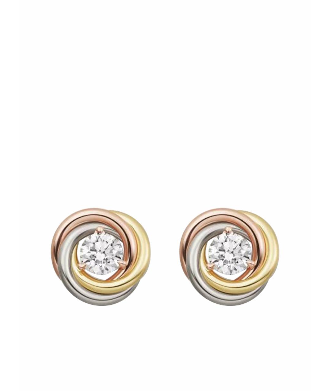 CARTIER Мульти серьги из желтого золота, фото 1