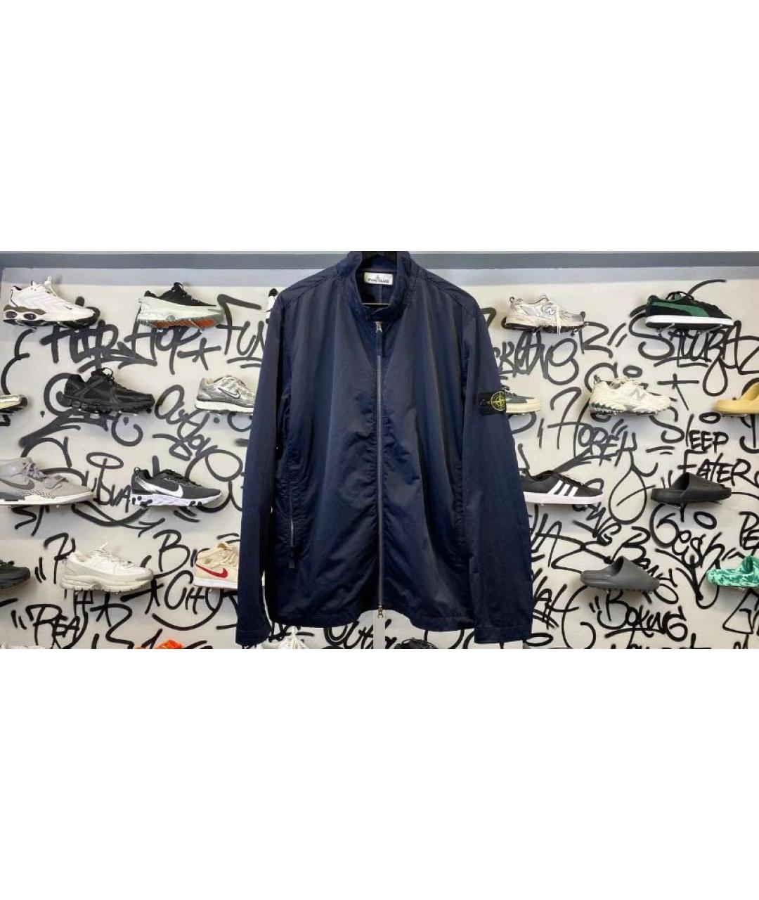 STONE ISLAND Темно-синяя куртка, фото 9