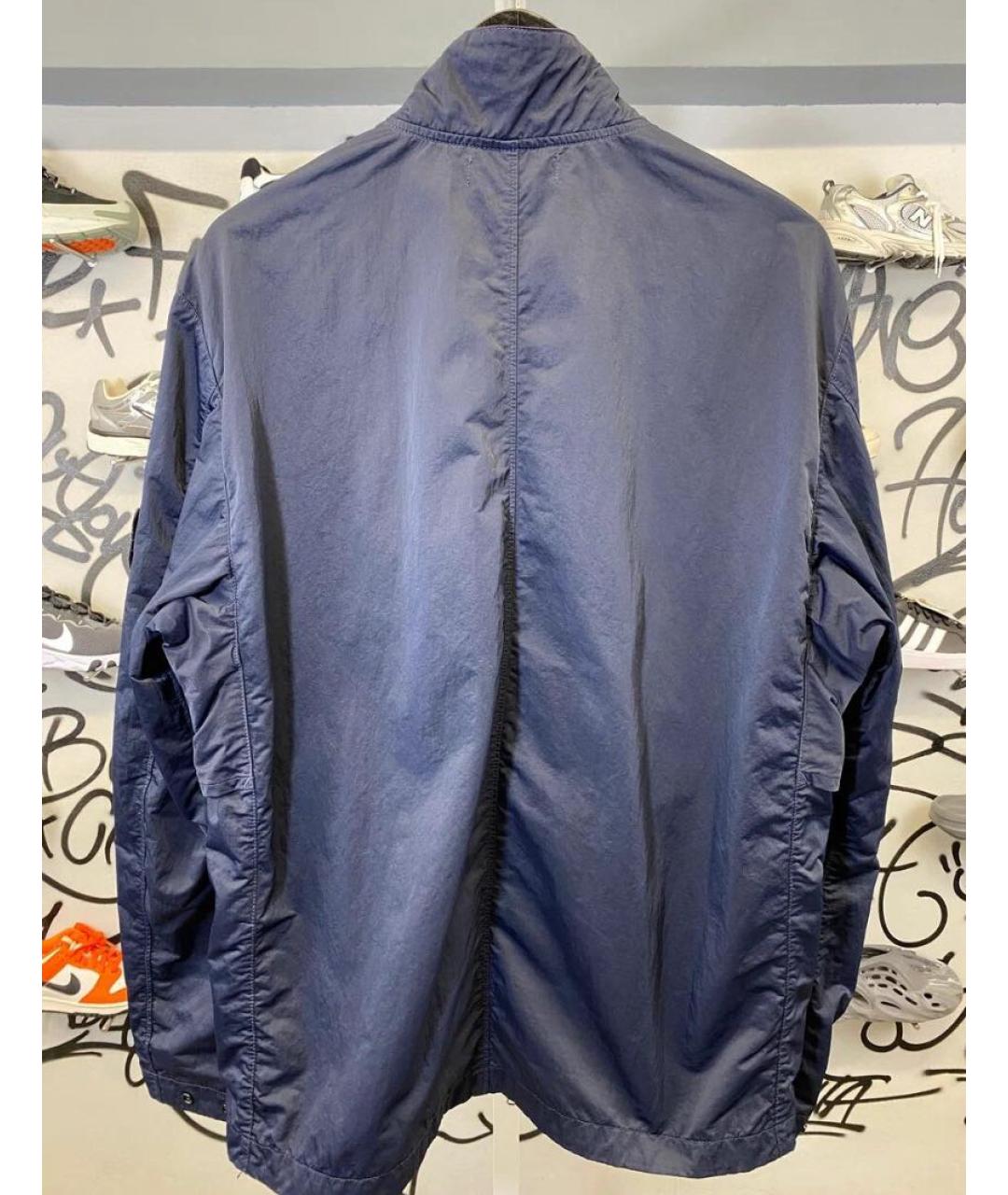 STONE ISLAND Темно-синяя куртка, фото 4