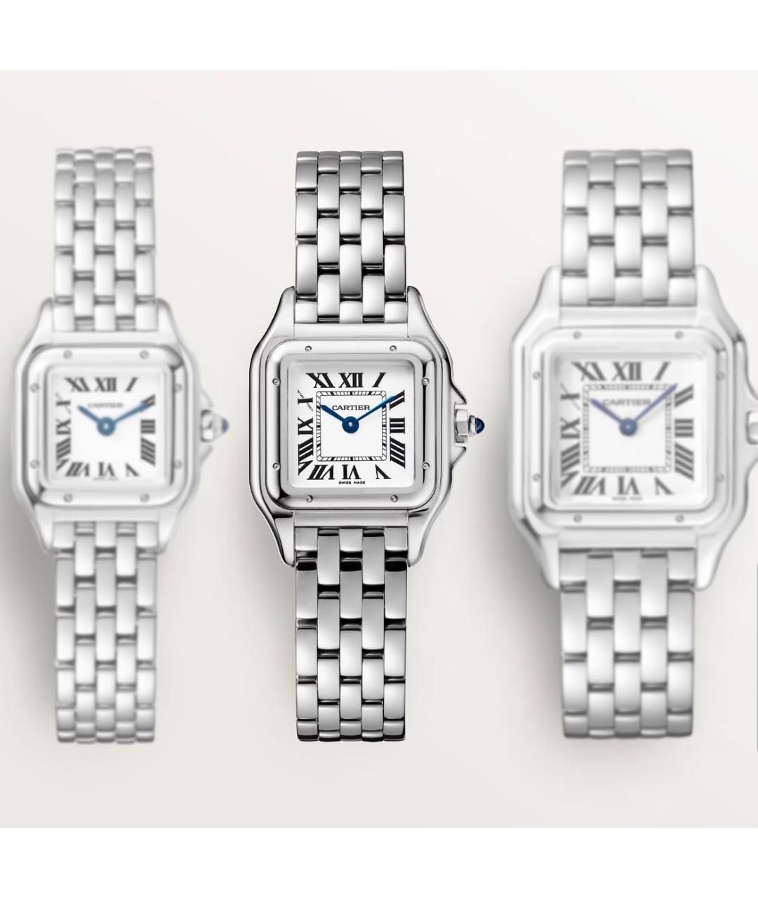 CARTIER Серебряные металлические часы, фото 3