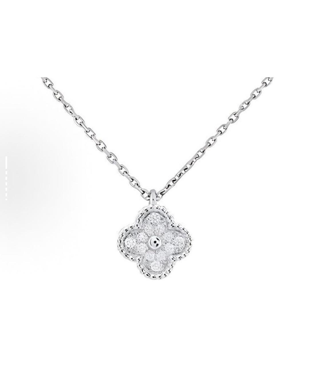 VAN CLEEF & ARPELS Серебряная подвеска из белого золота, фото 3