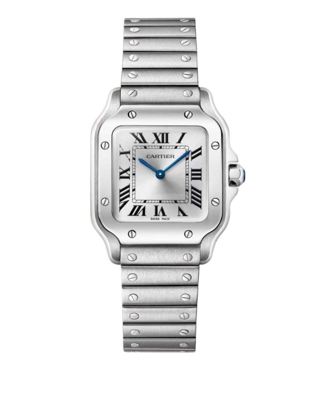 CARTIER Серебряные металлические часы, фото 1
