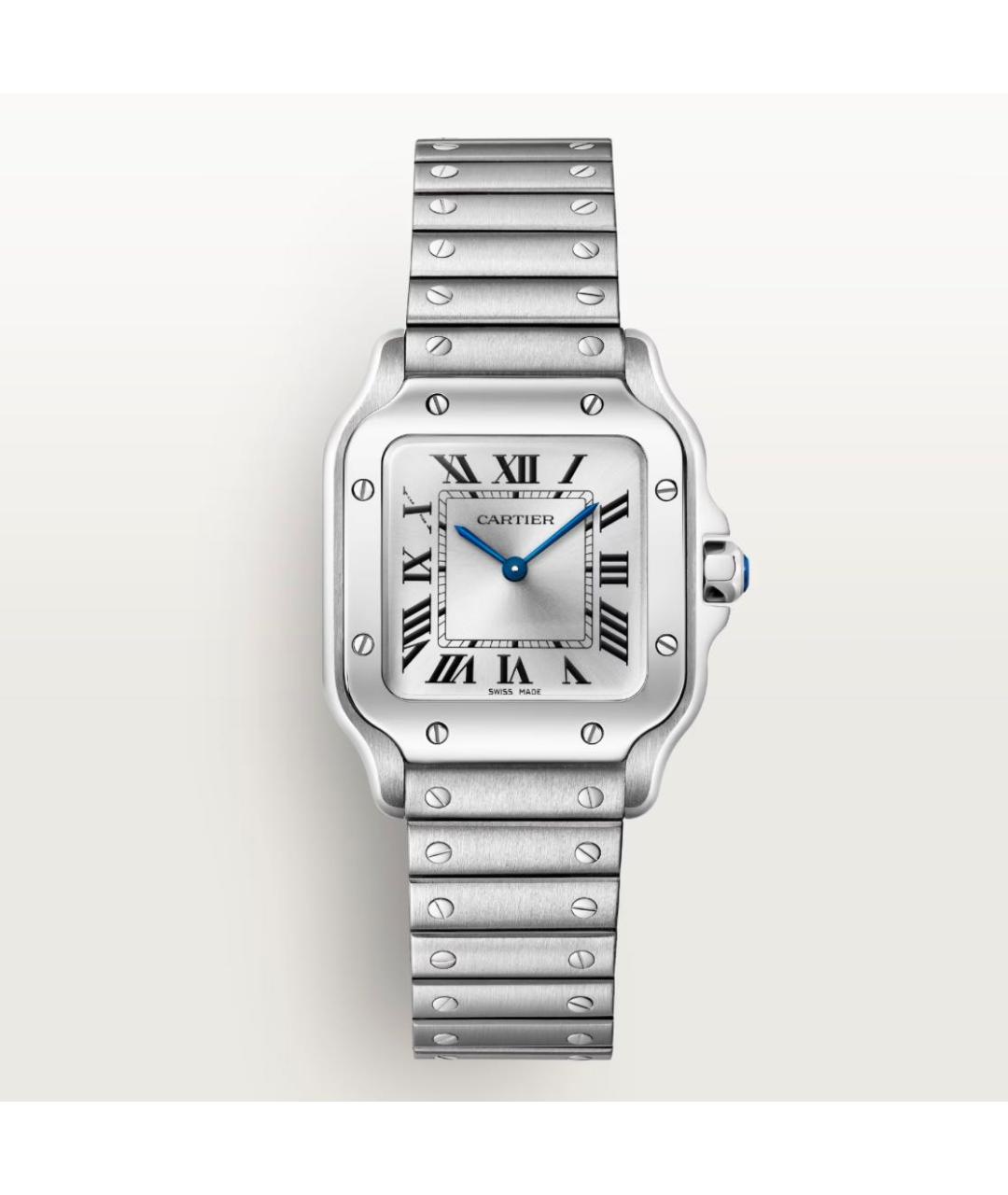 CARTIER Серебряные металлические часы, фото 3