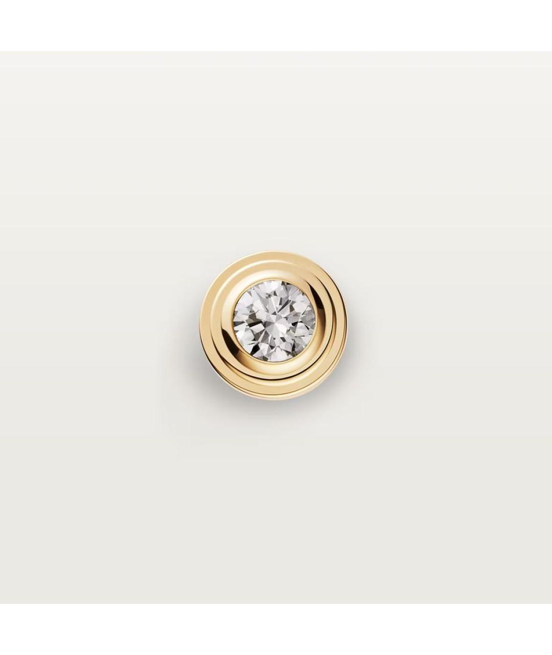 CARTIER Золотые серьги из желтого золота, фото 6