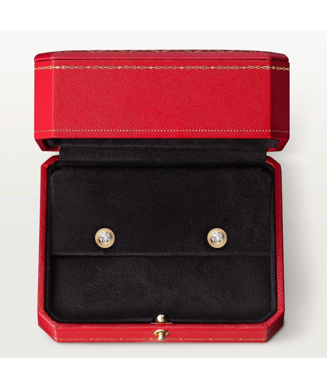 CARTIER Золотые серьги из желтого золота, фото 7