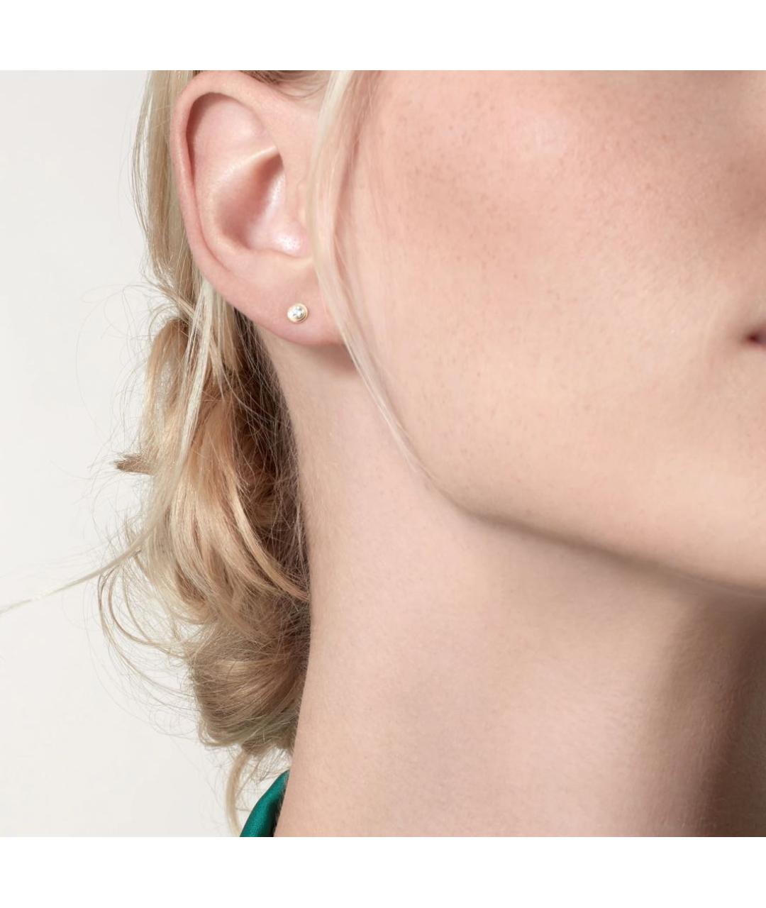 CARTIER Золотые серьги из желтого золота, фото 3
