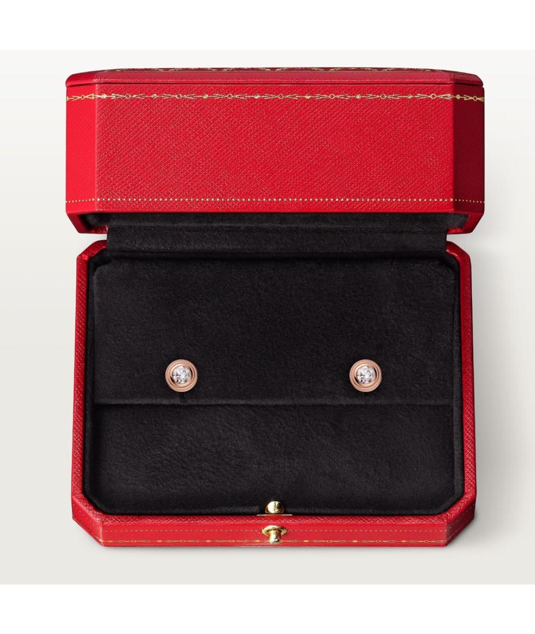 CARTIER Серьги из розового золота, фото 6