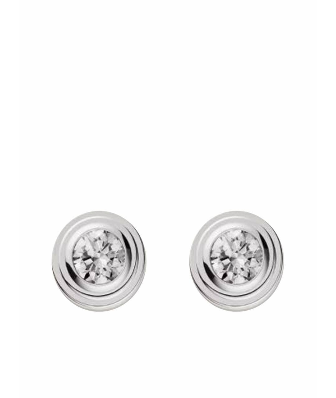CARTIER Белые серьги из белого золота, фото 1