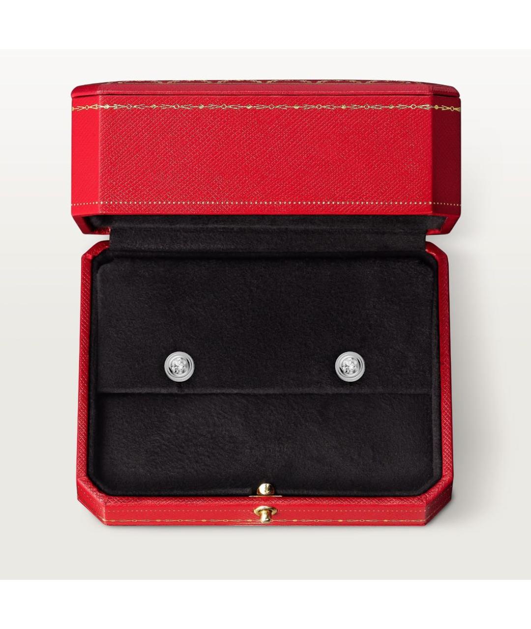 CARTIER Белые серьги из белого золота, фото 6