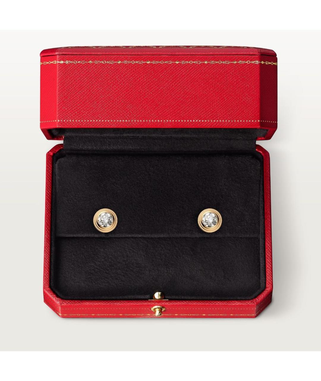 CARTIER Золотые серьги из желтого золота, фото 5