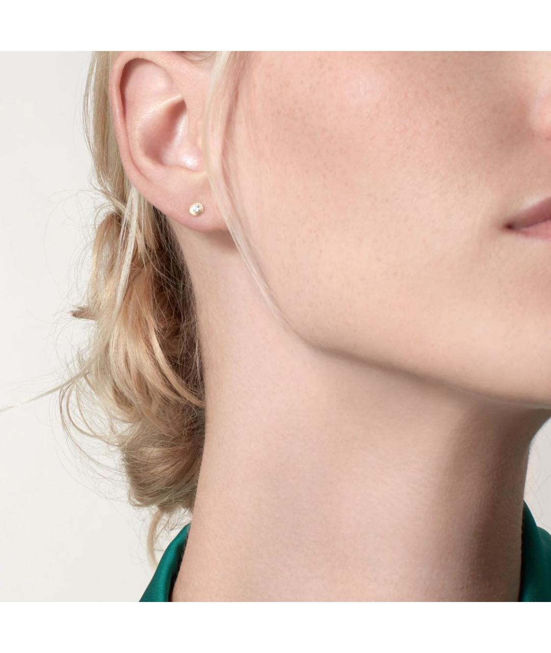 CARTIER Золотые серьги из желтого золота, фото 2
