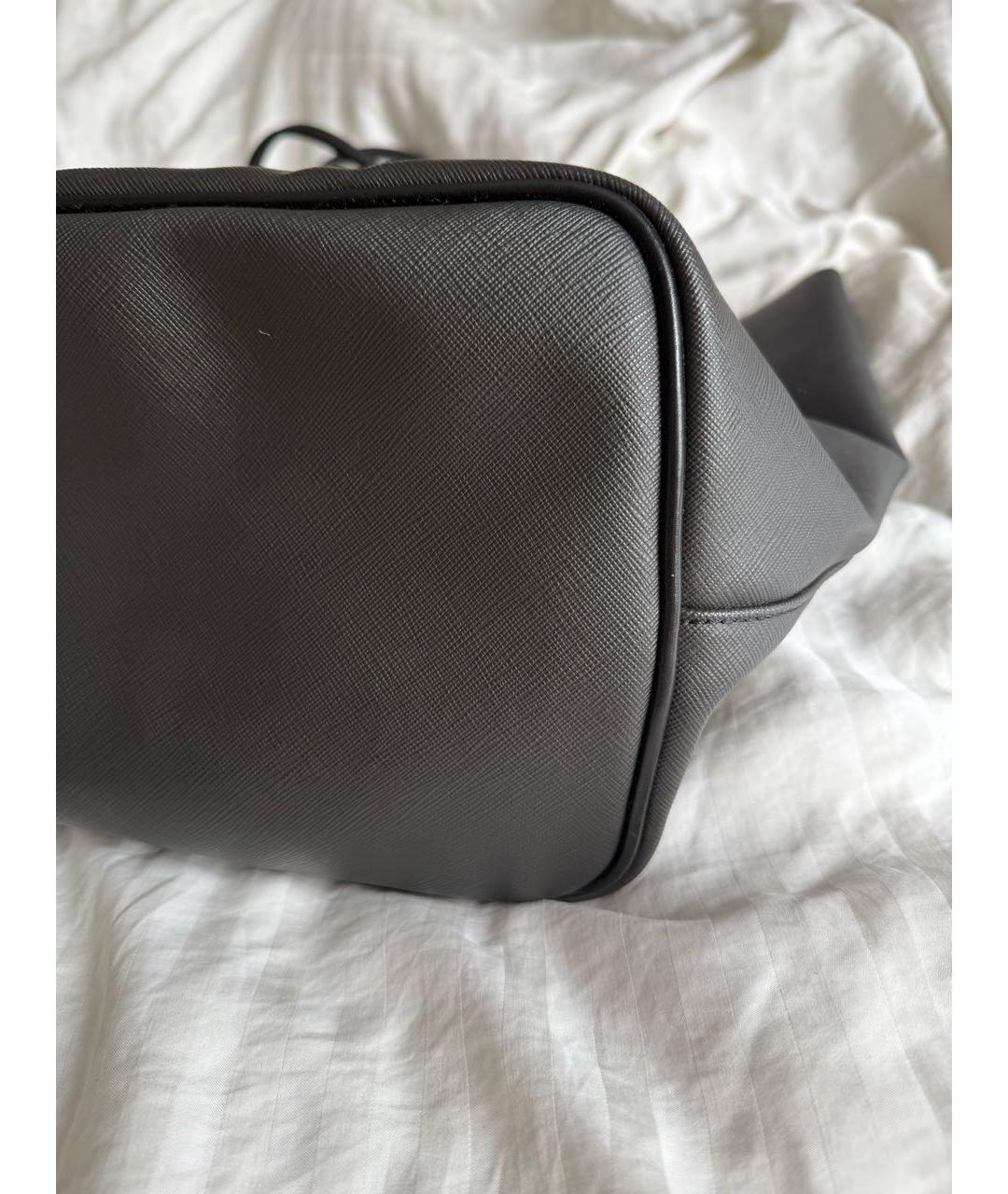 GIVENCHY Черная кожаная сумка тоут, фото 7