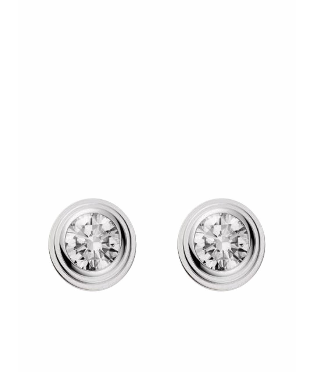 CARTIER Белые серьги из белого золота, фото 1