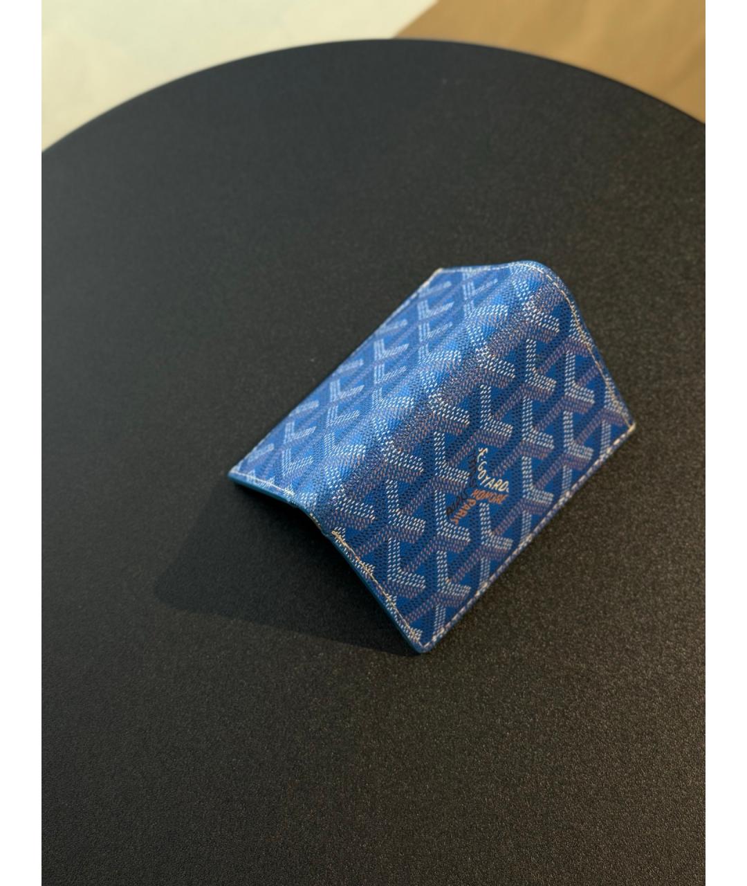 GOYARD Синий кардхолдер, фото 3
