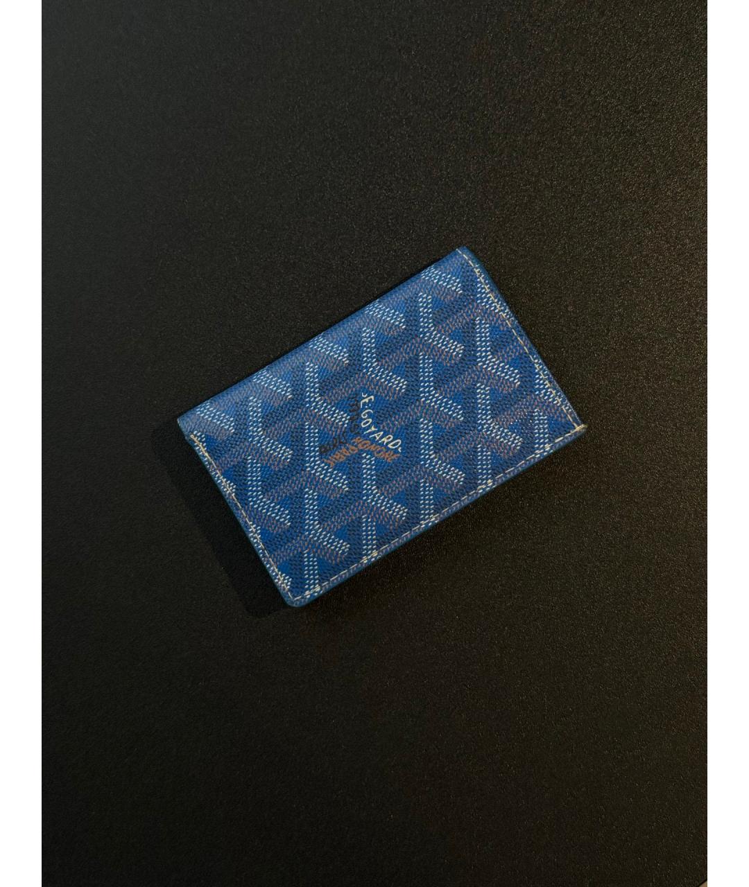GOYARD Синий кардхолдер, фото 5