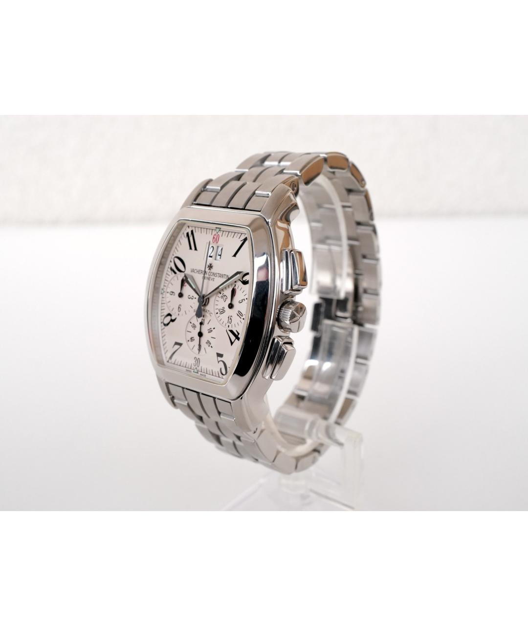 VACHERON CONSTANTIN Серебряные стальные часы, фото 5