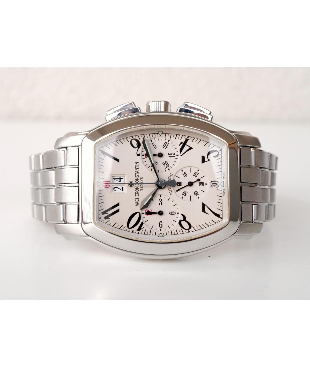 VACHERON CONSTANTIN Серебряные стальные часы, фото 3