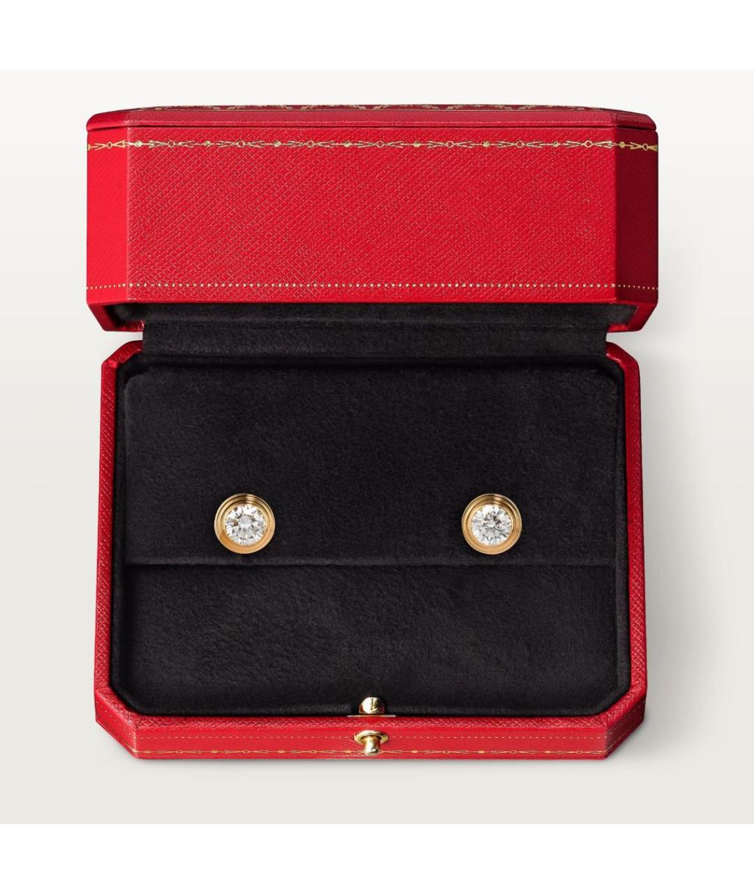 CARTIER Золотые серьги из желтого золота, фото 5