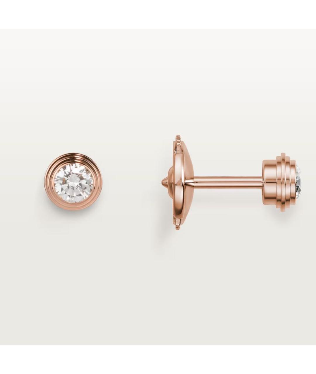 CARTIER Серьги из розового золота, фото 4