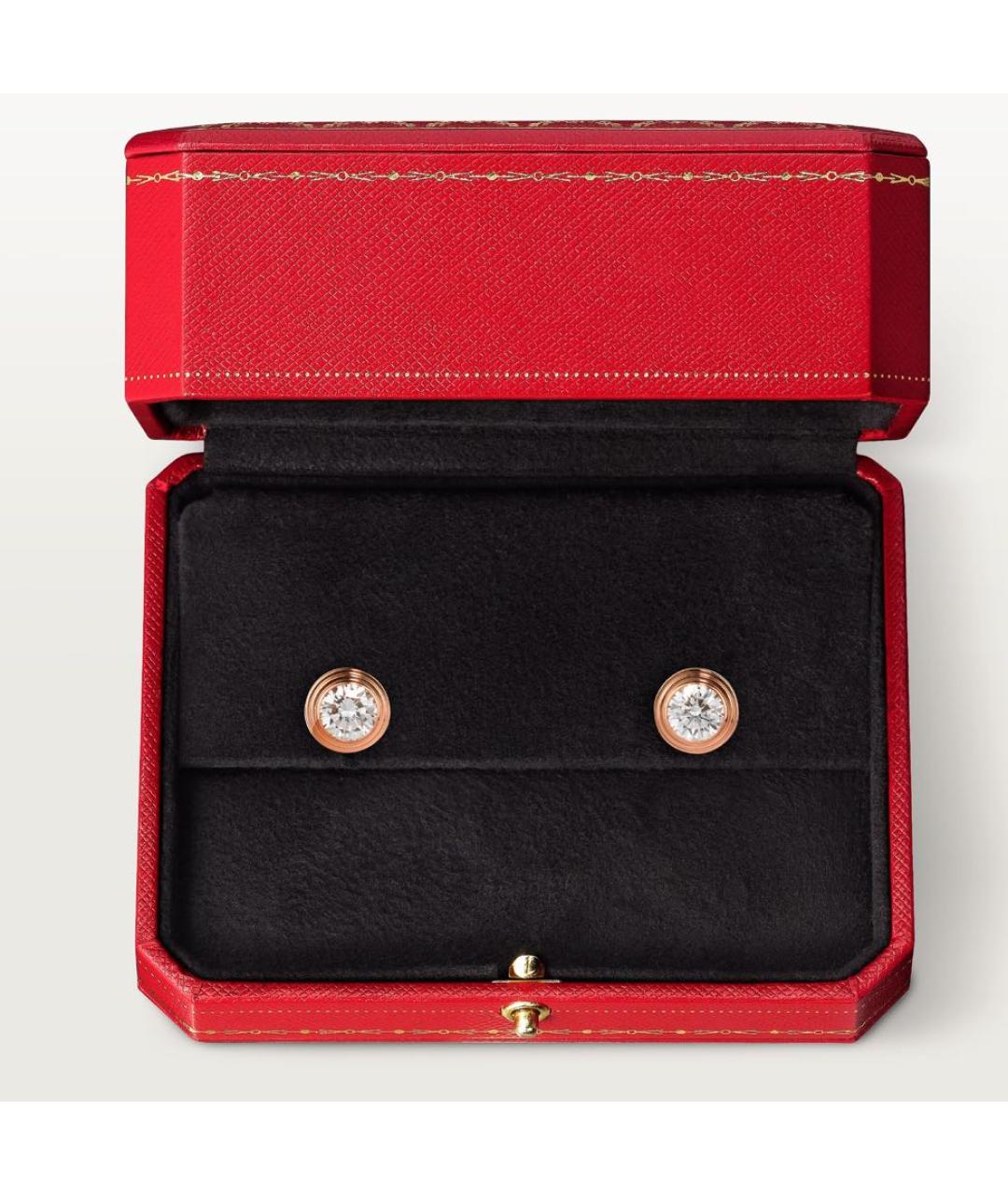 CARTIER Серьги из розового золота, фото 6