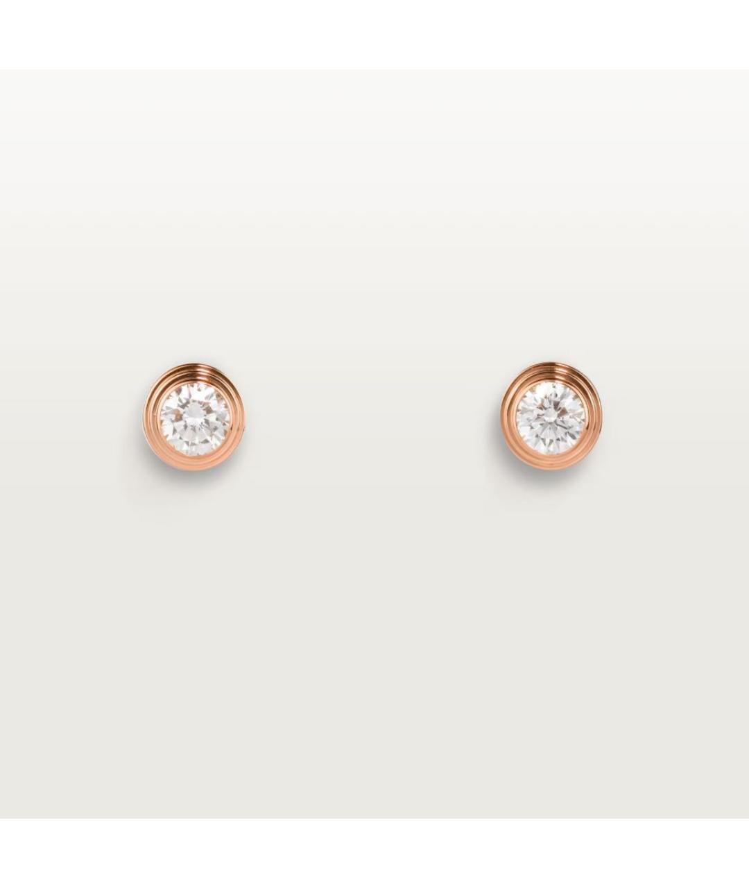 CARTIER Серьги из розового золота, фото 7
