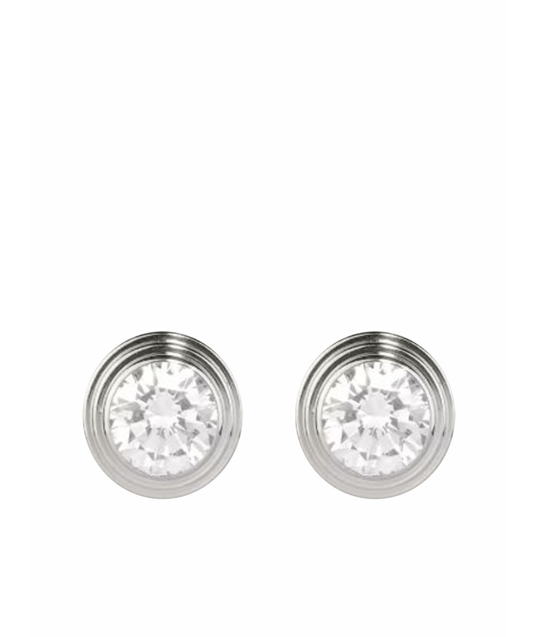 CARTIER Белые серьги из белого золота, фото 1