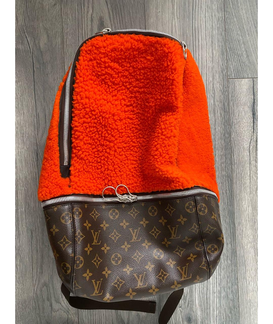 LOUIS VUITTON Оранжевый рюкзак, фото 4