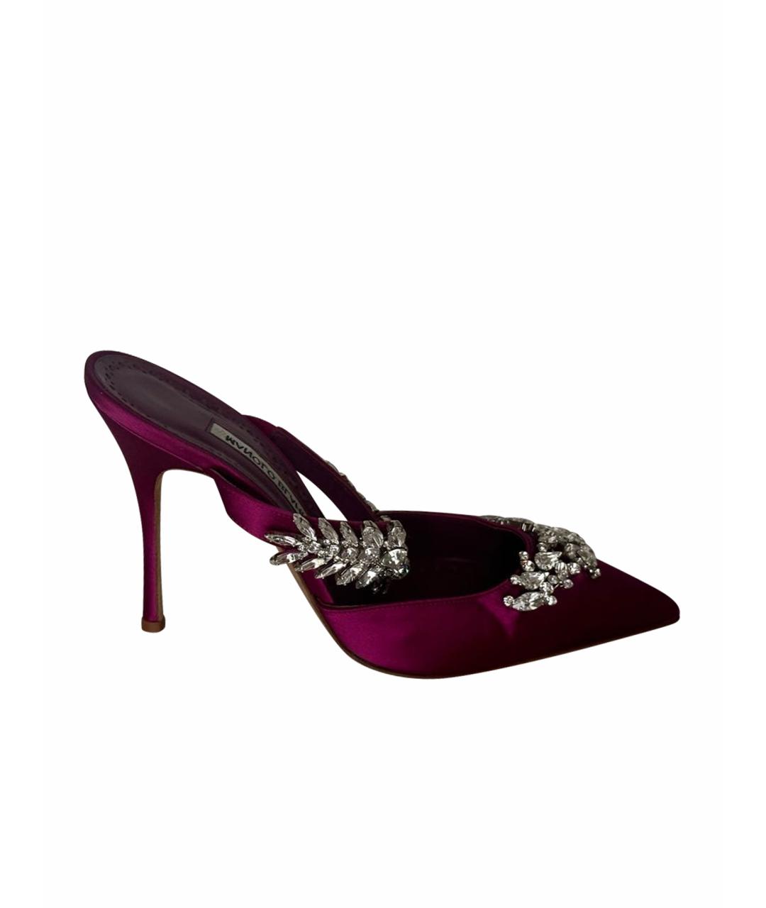 MANOLO BLAHNIK Розовые туфли, фото 1