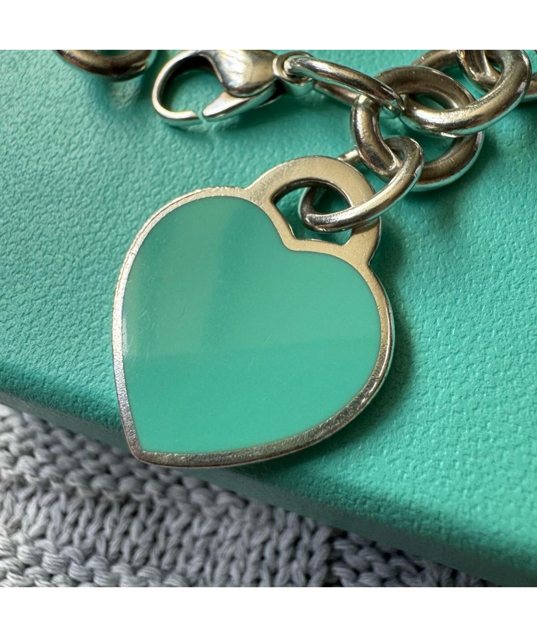 TIFFANY&CO Серебрянный серебряный браслет, фото 3