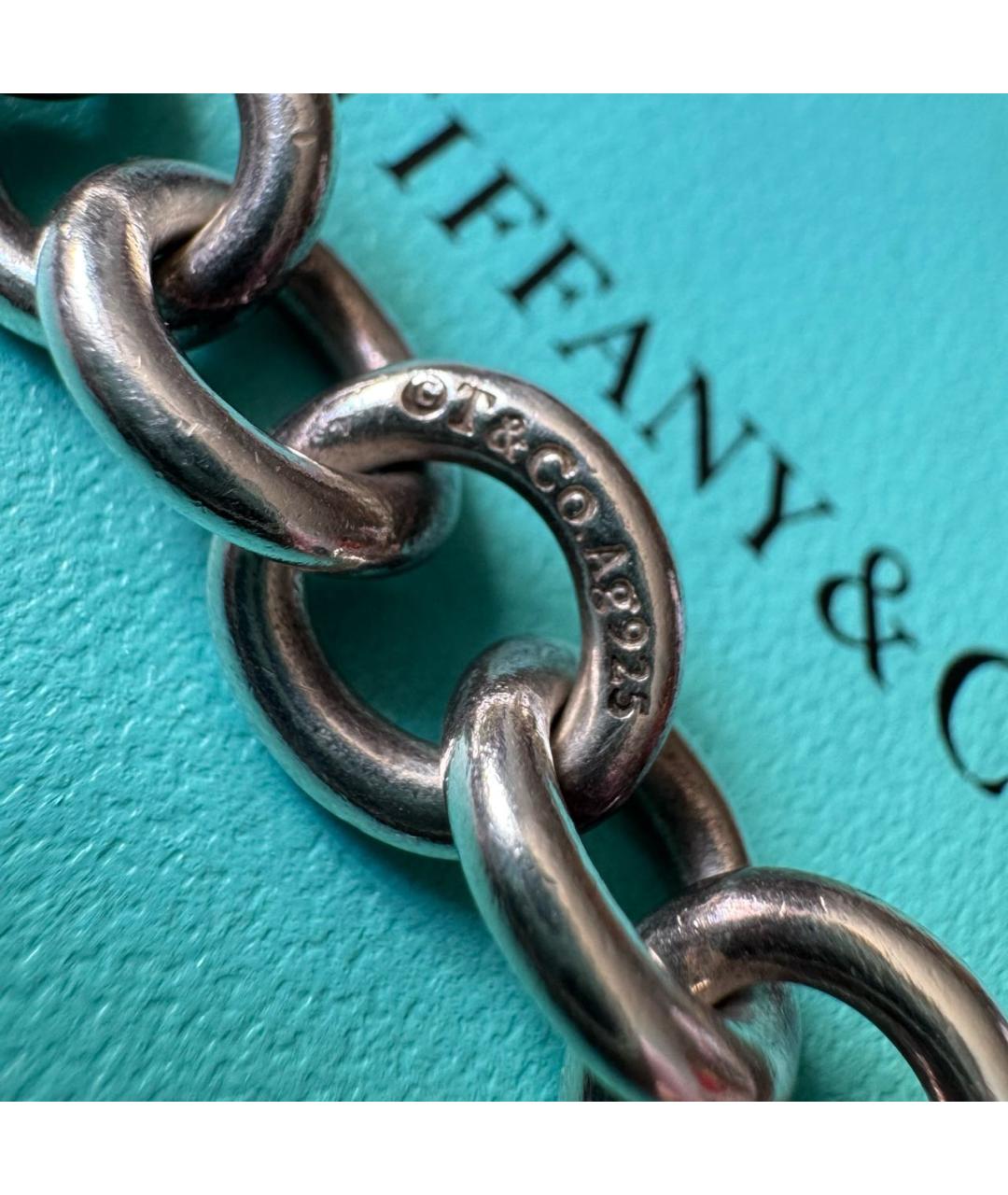 TIFFANY&CO Серебрянный серебряный браслет, фото 5