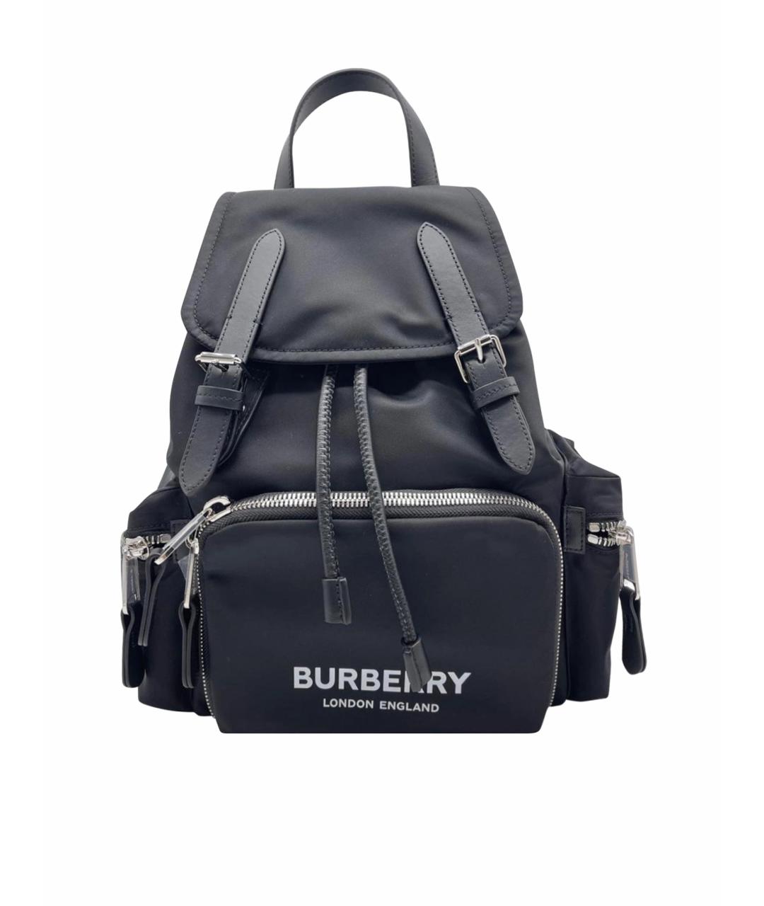 BURBERRY Черный рюкзак, фото 1